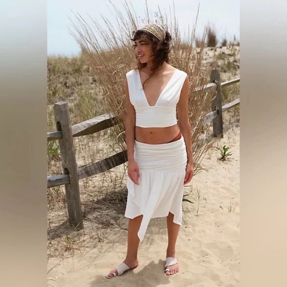 Free People Beach Robyn Convertible Mini Skirt to Dress - Picture 3 of 8